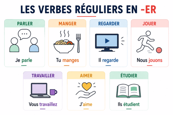 Regular ER Verbs in French