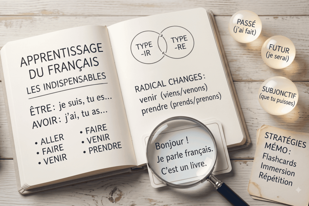 I verbi irregolari che chi studia il francese deve conoscere